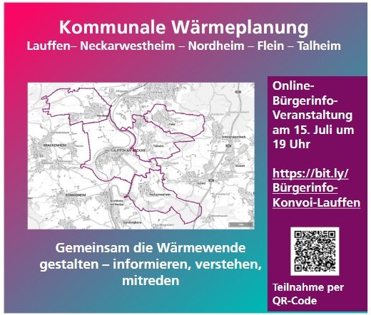 Infoveranstaltung zum Thema Kommunale Wärmeplanung