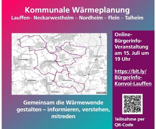 Infoveranstaltung zum Thema Kommunale Wärmeplanung