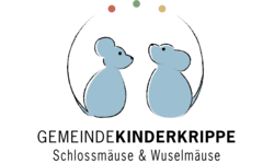 Logo der Gemeindekinderkrippe Schlossmäuse und Wuselmäuse