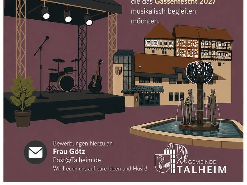 Plakat Gassenfescht
