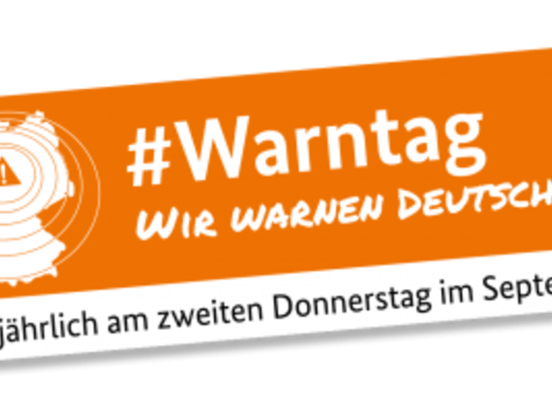 Logo des Warntages
